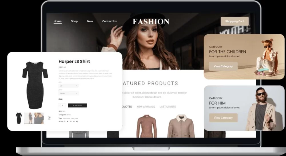 Custom Website Design for Fashion & Beauty Brands